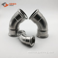 Stainless Steel DVGW Press Plumbing Fitting 45 Elbow